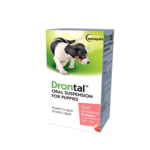 VETOQUINOL DRONTAL Puppy sirup za stence antihelmintik 50ml