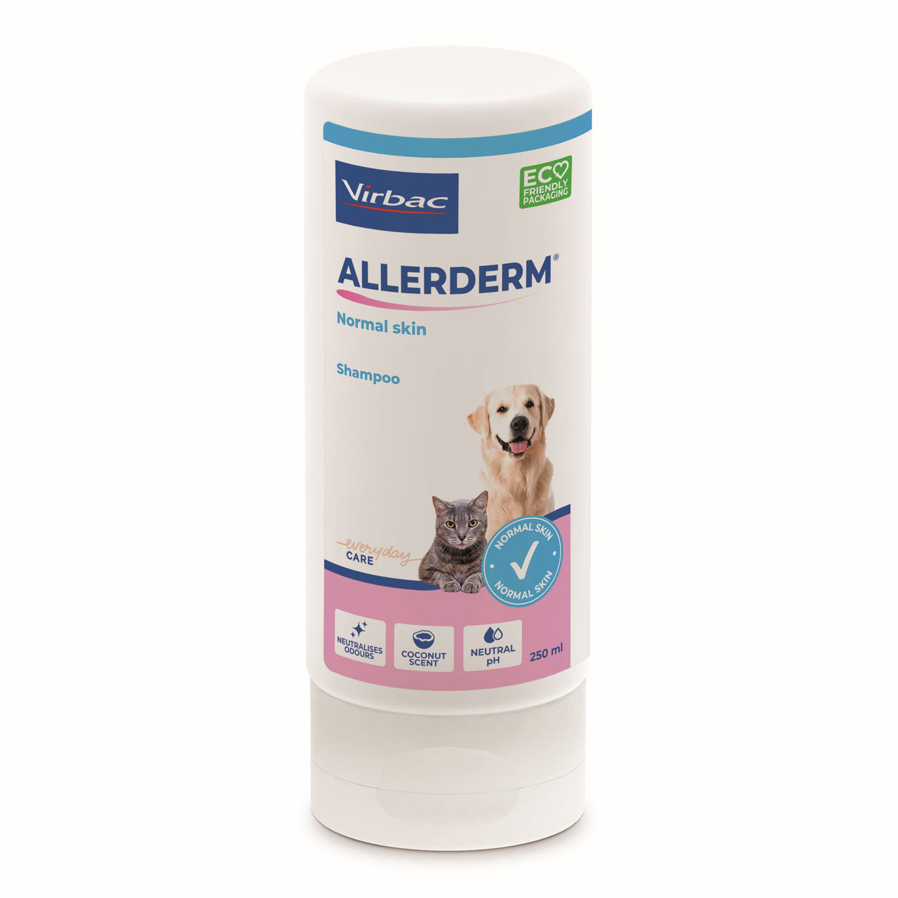 VIRBAC Allerderm Normal Skin sampon pse i macke, 250ml