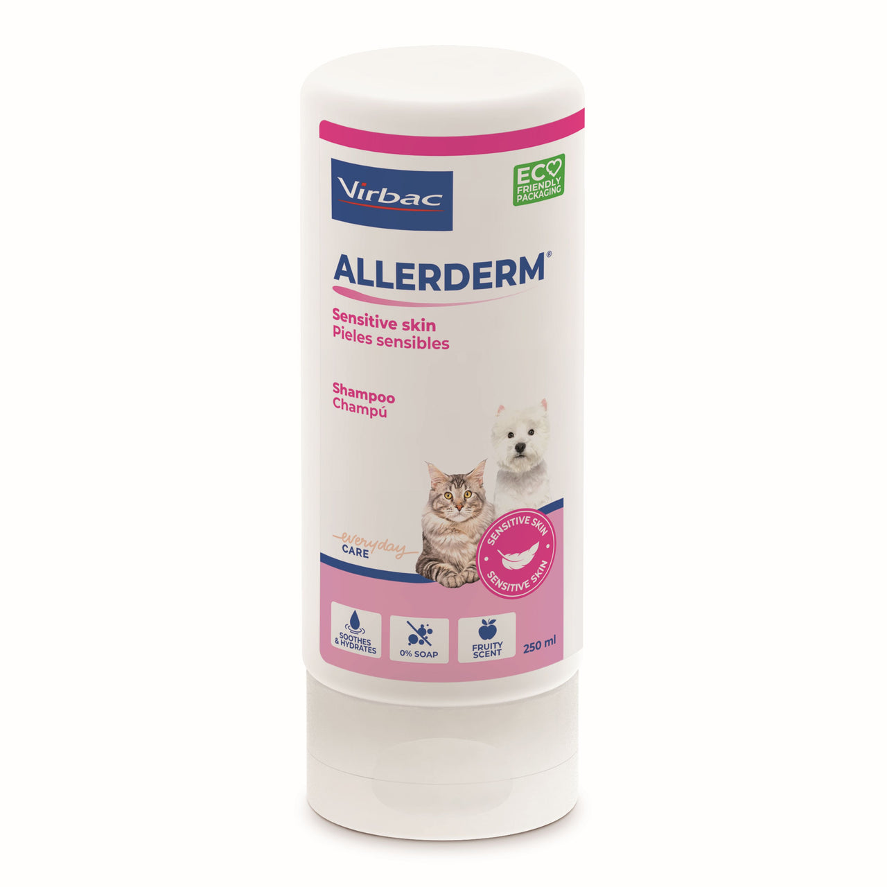 VIRBAC Allerderm Sensitive Skin sampon pse i macke kod osjetljive koze, 250ml