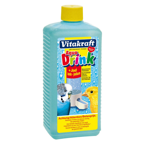 VITAKRAFT Aqua Drink, voda za ptice bogata mineralima i jodom