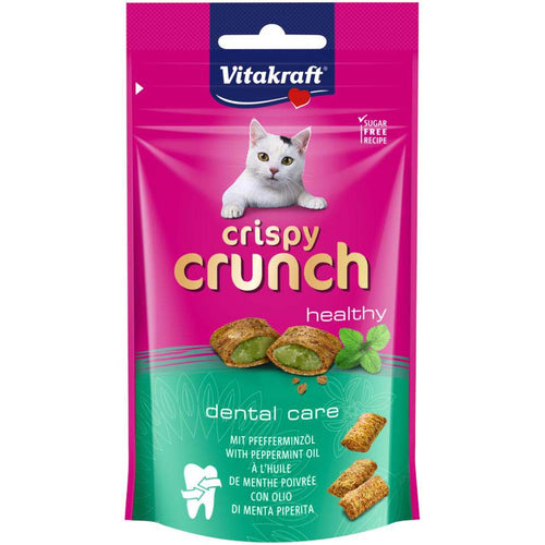 VITAKRAFT Crispy Crunch Dental Care, poslastica za macke, 60 g