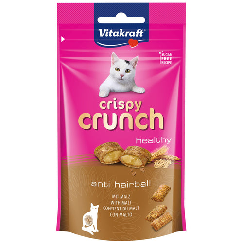 VITAKRAFT Crispy Crunch Malt Anti Hairball, poslastica za macke, 60 g