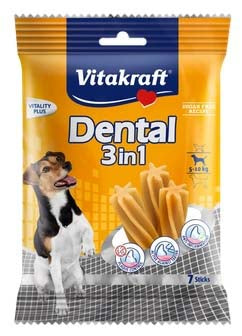 VITAKRAFT Dental fresh, 3u1, poslastica za pse od 5 - 10kg, 120g