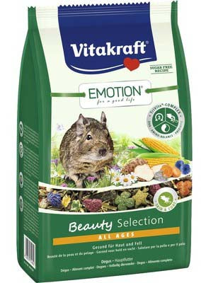 VITAKRAFT Emotion Beauty Selection, hrana za degue, 600 g