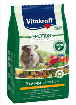 VITAKRAFT Emotion Beauty Selection, hrana za zamorcice, 600 g