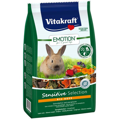 VITAKRAFT Emotion Sensitive Selection, hrana za kunice, 600 g