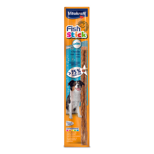 VITAKRAFT Fish Stick, s pastrvom, poslastica za pse, 15g