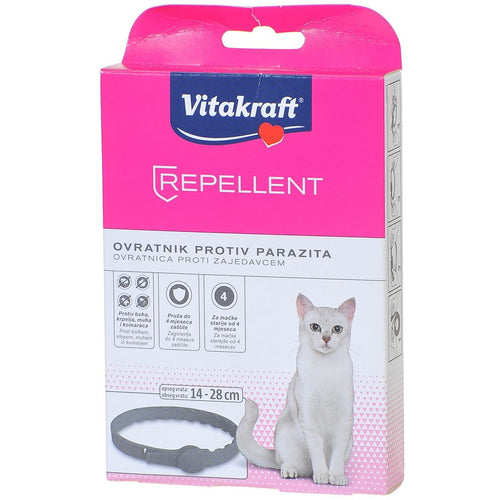 VITAKRAFT Ovratnik biocidni za macke, duzina 35cm, opseg vrata 14-28cm
