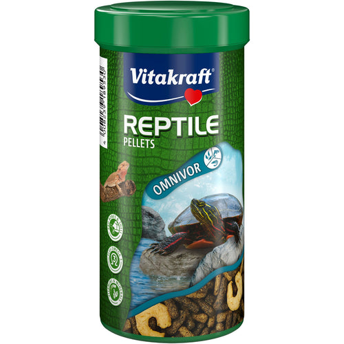 VITAKRAFT Reptile Pellets, hrana u peletima, za svejedne gmazove, 250 ml