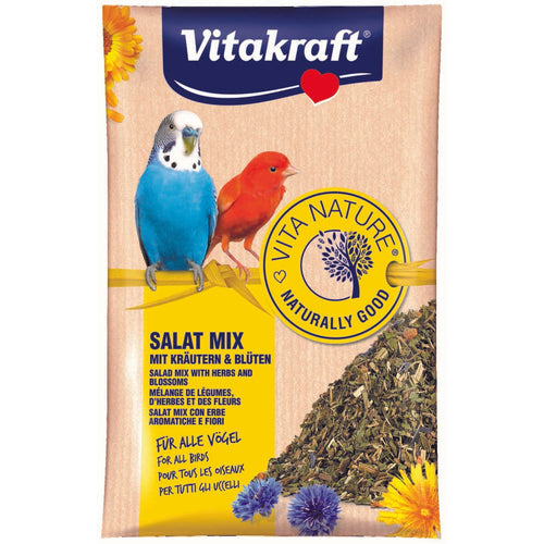 VITAKRAFT Salat Mix, s biljem i cvijecem, za sve ptice, 10g