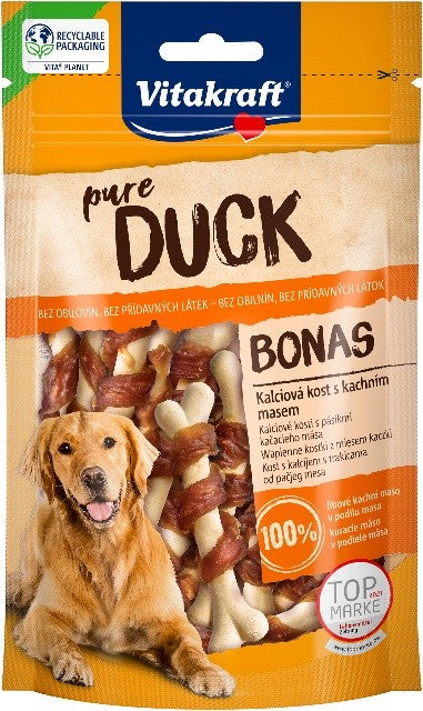 VITAKRAFT Zvakalica Bonas s kalcijem, patka, 80g