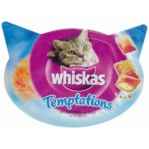 WHISKAS Poslastica za macke Temptations Losos 60g