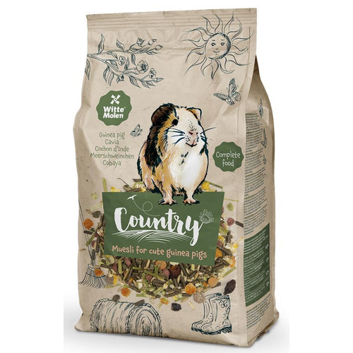 WITTE MOLEN Country, potpuna hrana za zamorcice, 850g