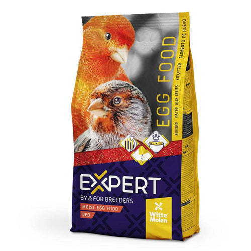 WITTE MOLEN Expert Eggfood Moist, Red, za ptice, 400g 
