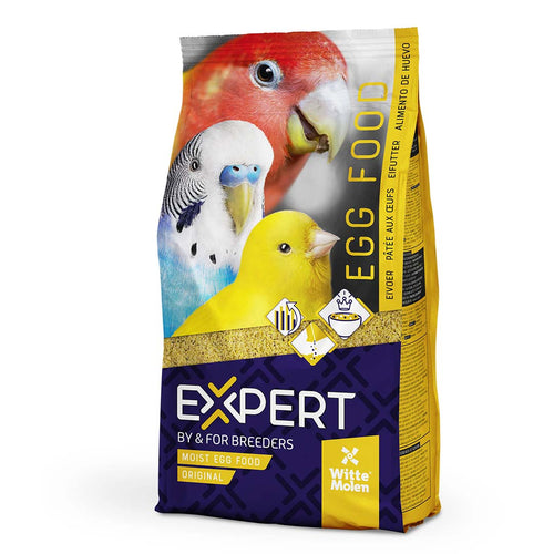 WITTE MOLEN Expert Moist Eggfood, Original, za ptice, 400g 