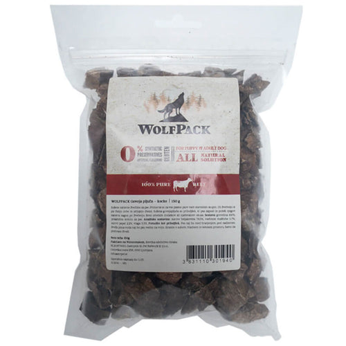 WOLFPACK  Goveđa pluca, kockice, 150g