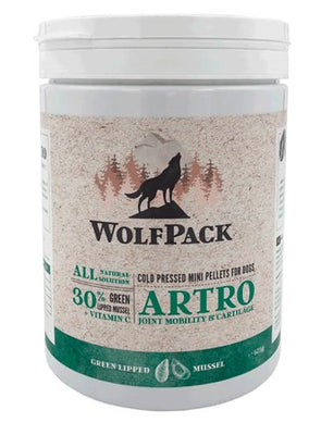 WOLFPACK Artro, za potporu zglobova pasa, sa zelenousnom skoljkom, 675g