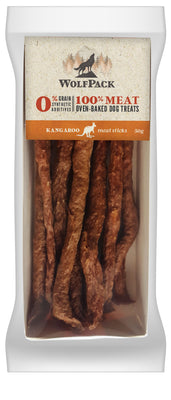 WOLFPACK Meat sticks, 100% meso klokana, 50g 