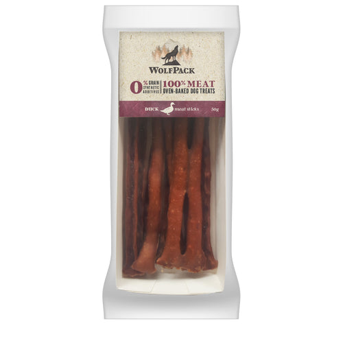 WOLFPACK Meat sticks, 100% pacetina, 50g 