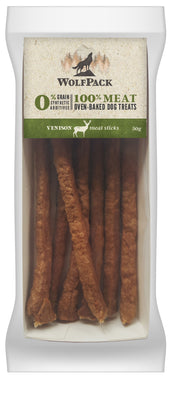 WOLFPACK Meat sticks, 100% srnetina, 50g 