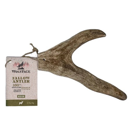 WOLFPACK Rog lopatara M, 100% prirodna zvakalica, 75g-150g