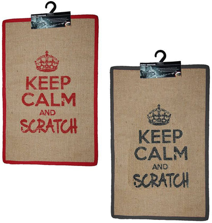 WOUAPY Keep Calm prostirka za grebanje, pravokutna, 60x38cm